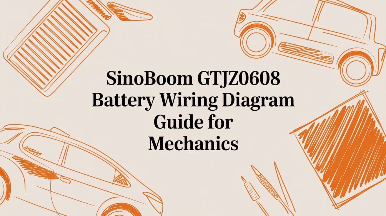 Sinoboom GTJZ0608 Battery Wiring Diagram Guide
