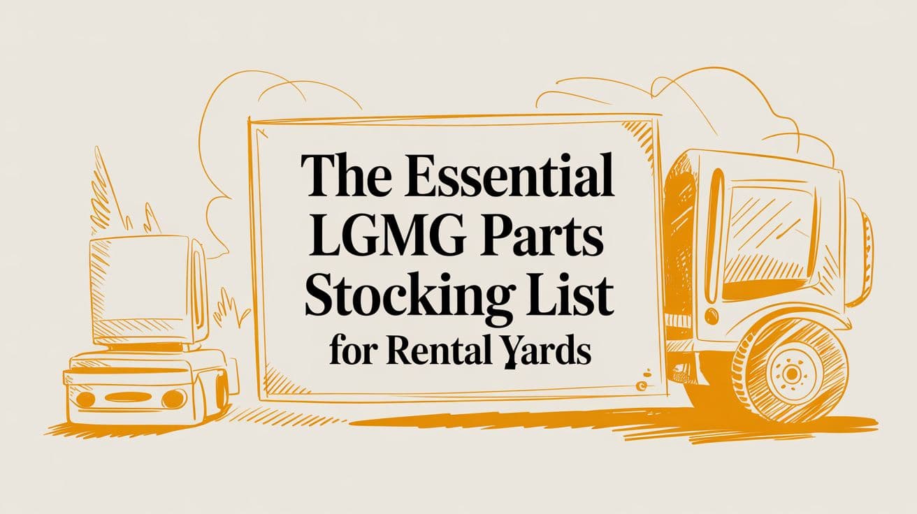 Essential LGMG Parts Stocking List Guide for Rental Yards