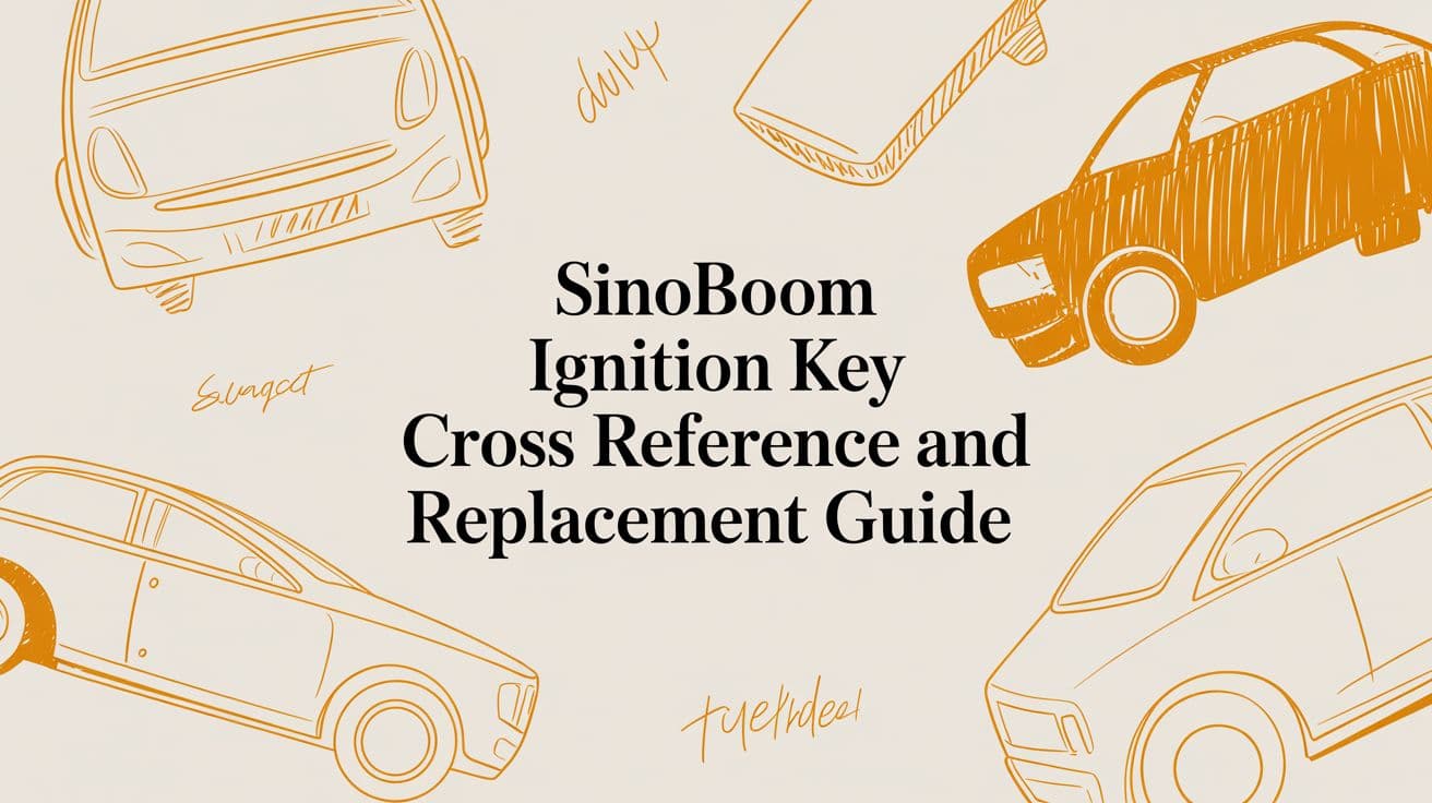 Sinoboom Ignition Key Cross Reference and Replacement Guide