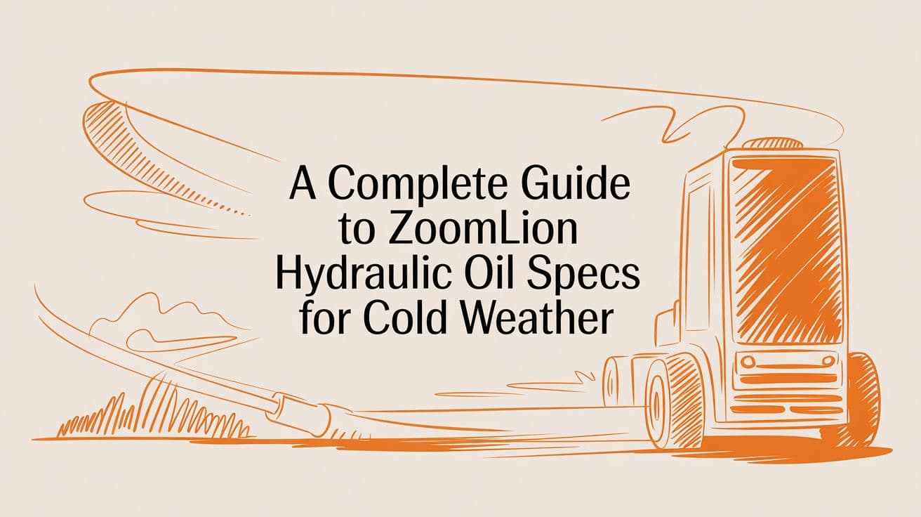 Zoomlion Hydraulic Oil Specs for Cold Weather: A Mechanic's Guide