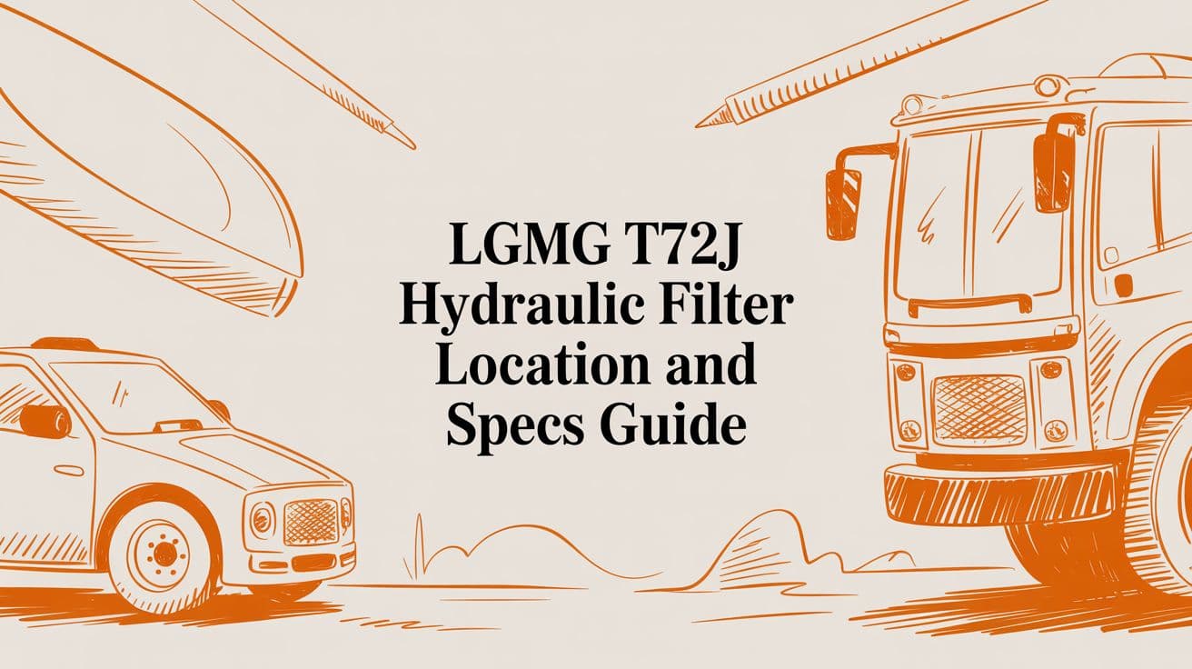 LGMG T72J Hydraulic Filter Location and Specs Guide