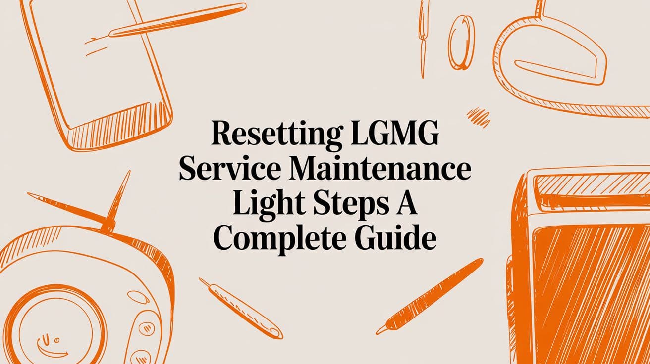 Resetting LGMG Service Maintenance Light Steps: A Mechanic's Guide
