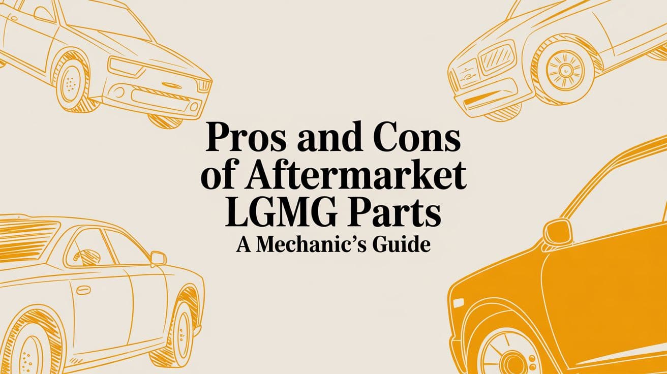 Aftermarket LGMG Parts: A Mechanic's Guide to Pros & Cons