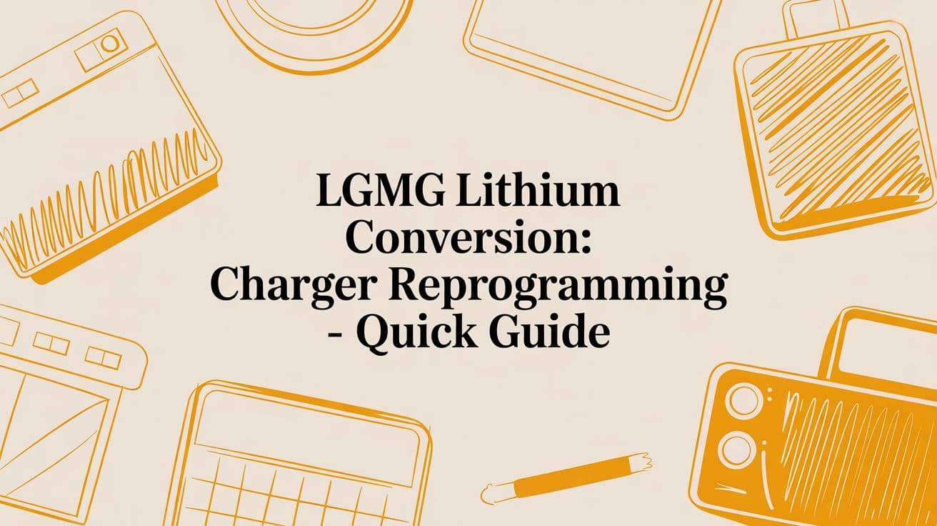 LGMG Lithium Conversion Charger Reprogramming Guide