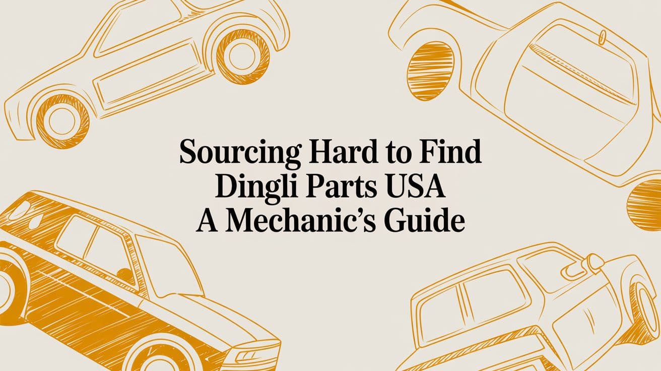 Dingli Parts in the USA: A Mechanic's Guide to Skipping the 8-Week Wait