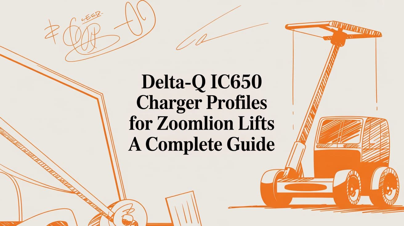 Delta-Q IC650 Charger Profiles for Zoomlion Lifts Guide