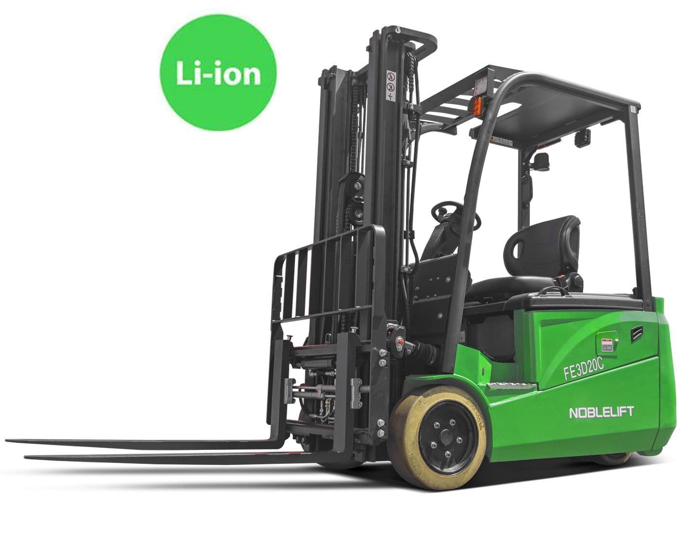 Noblelift FE3C32-C40 Lithium 3-Wheel Cushion Forklift